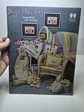 Vintage Cross Stitch and Quilting Patterns, Sugar Plum Fairy VAC 7, Vanessa Ann